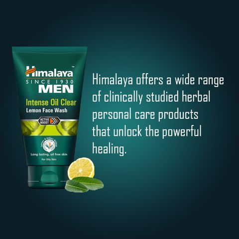 Himalaya Men Face Wash 100Ml Intense Oil Clear (ZM Opened & Checked)