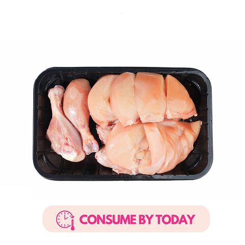 (Consume by Today) brightfarms Fresh Chicken Karhai Cut 1kg