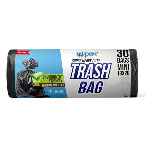 Buy Wipes Forceflex Mini Trash Bags Rolls (18 x 20) 30 Bags