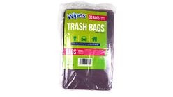 Wipes Forceflex Small Trash Flat Bags (18X24) 30 Bags