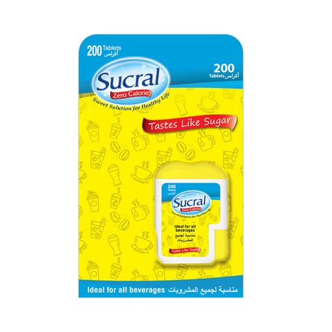 Sucral Zero Calorie Sweetener Dispenser 200 Tablets