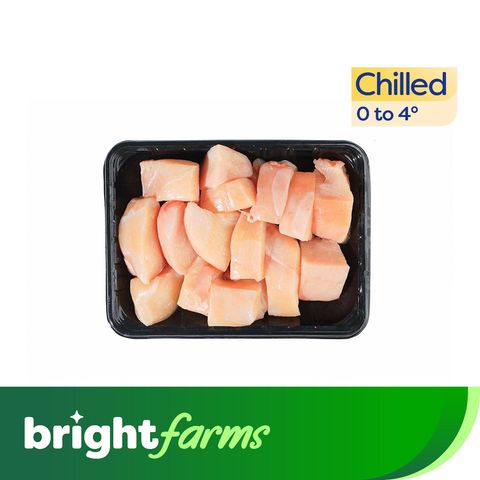 brightfarms Chicken Boneless Cubes 500g