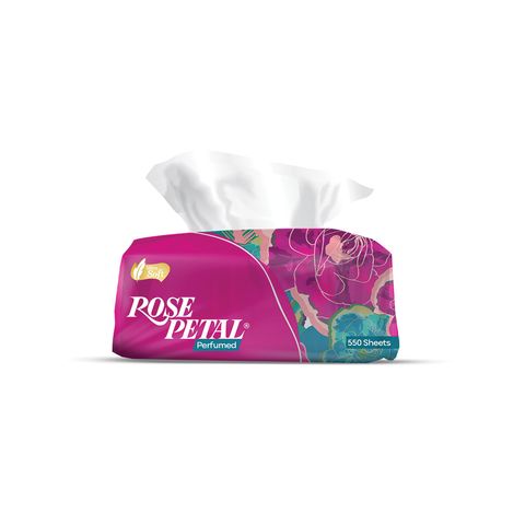 Rose Petal Perfumed Soft Pack 550 Pieces