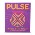 Pulse Condoms Ribbed Dotted Delay 3 Pcs