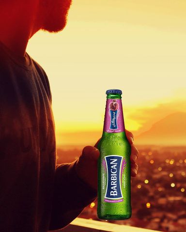 Barbican Bottle Raspberry 330ml