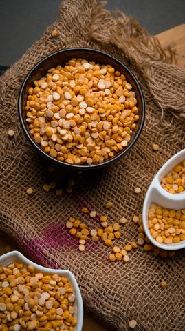 Brightfields Split Chickpeas (Chana Daal)  500g