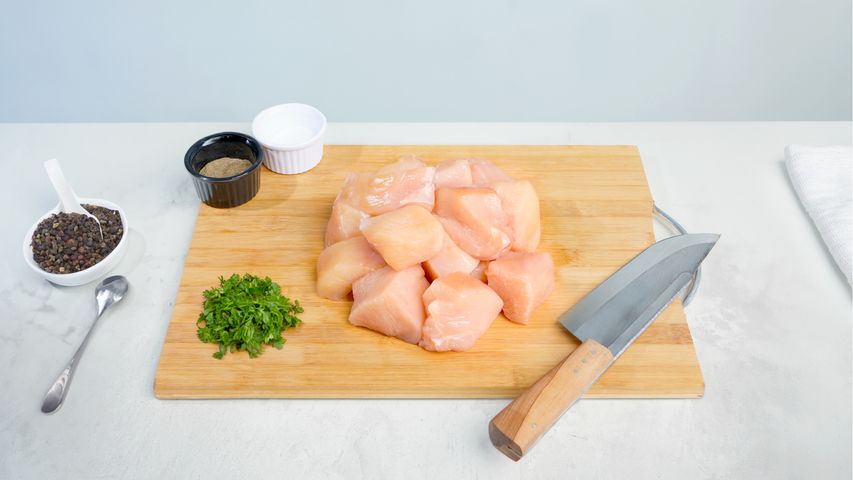 brightfarms Chicken Boneless Cubes 500g