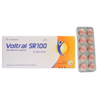 Voltral Diclofenac (100mg) Strip 10 Tablets