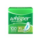 Whisper Ultra Clean Sanitary Napkin - XL | 15 pieces