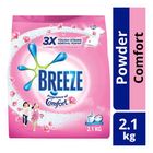 Breeze Detergent Powder Comfort 2.1Kg