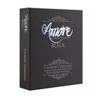 Amore Black Luxury Condom | 1 packet contains 3 pieces - OPL2629