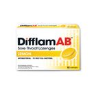 DifflamAB Sore Throat Lemon Lozenges 12pcs