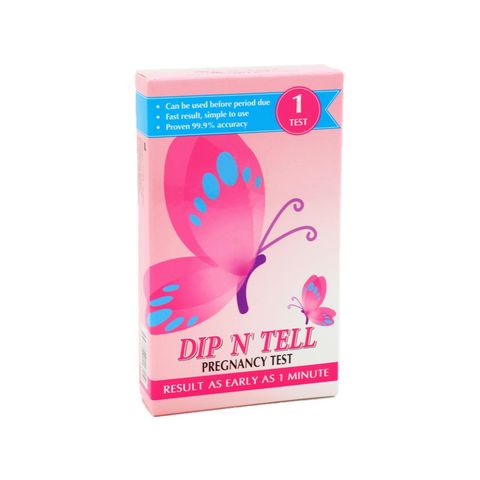 Dip 'N' Tell Pregnancy Test Kit 1 Piece