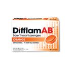 Difflam AB Sore Throat Lozenges (Orange) 12pcs