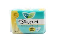 LAURIER Super Slimguard Day Wing Sanitary Pad Light 17cm 24s