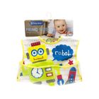 Lucky Baby 820445 Primo Eezeeâ„¢ Clean Bib with Velcro Crumb Catcher (Robot) | 50 g