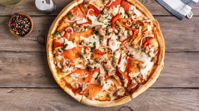 PIZZA PARATHA
