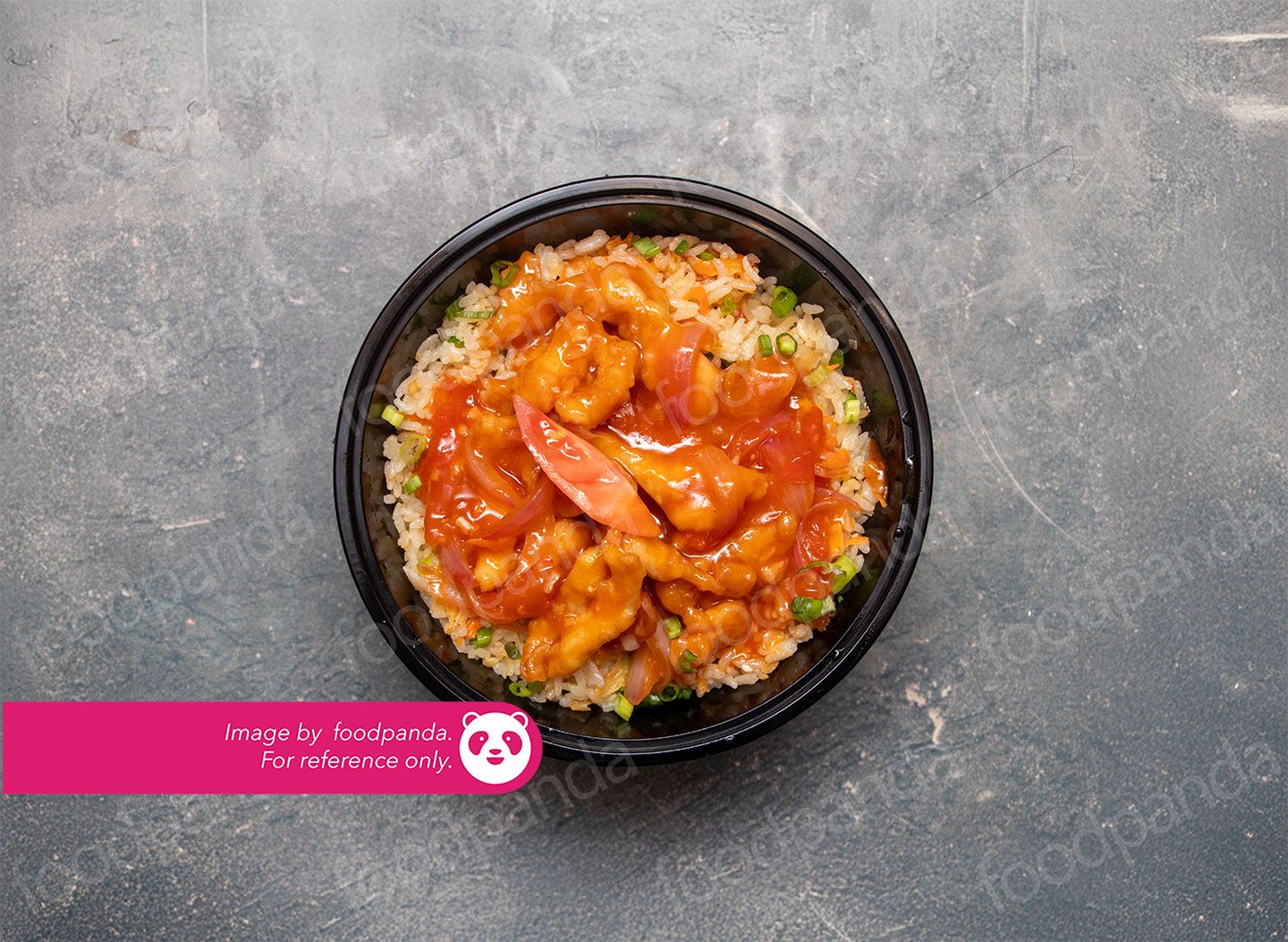 Chicken Manchurian Rice Bowl