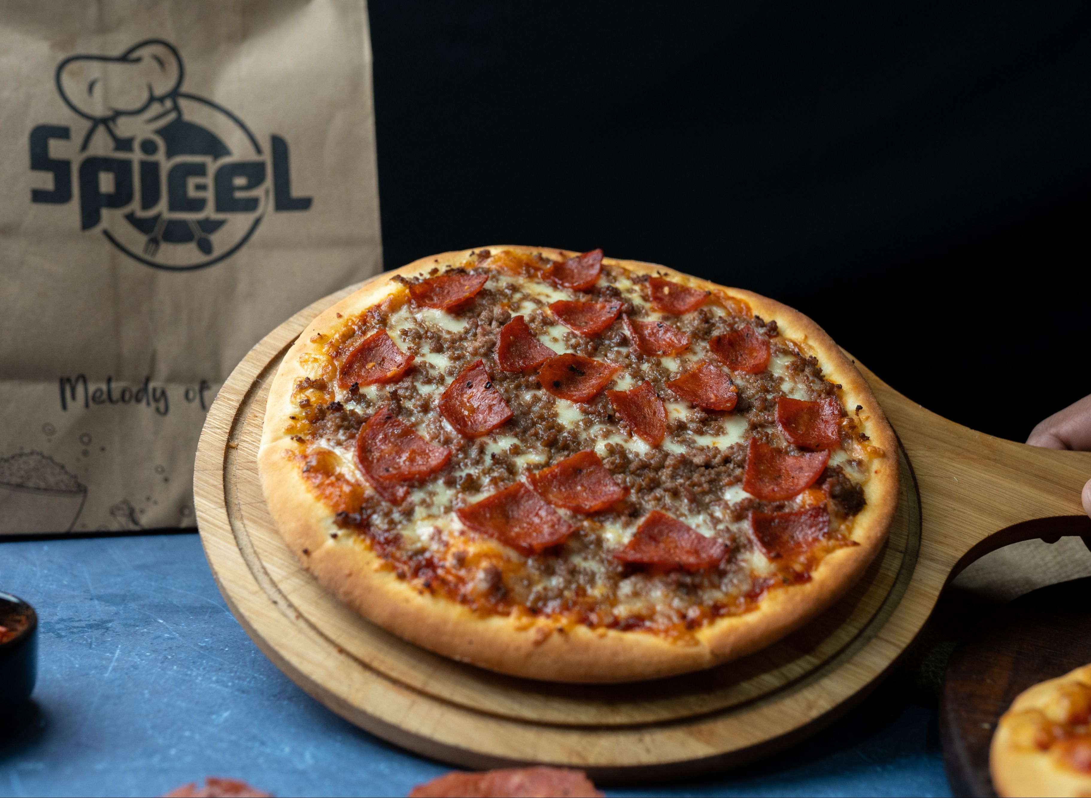 Beef Pepperoni Pizza · 12"