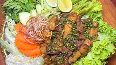 តាហុងសាច់គោអាំង (តាខ្មៅ)