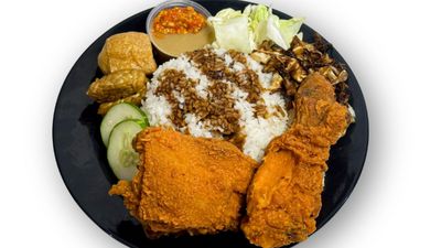 Kopi Dua Ayam Gepuk Wak Nyek (Tapah)