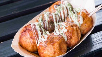 Dapoq cheq oyenn takoyaki (Pudu)