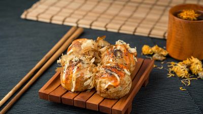 Ayam Gunting Cheese & Takoyaki (Mersing)