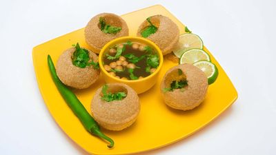 Golden Chat Pani Puri