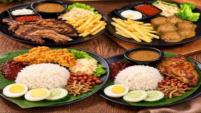 Nasi Lemak Western House by3beradik (Mount Austin)