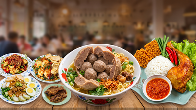 NUR AYAM PENYET BAKSO