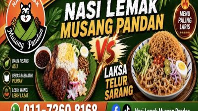 Nasi Lemak Musang Pandan