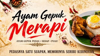 Ayam Gepuk Merapi (Setia Alam)