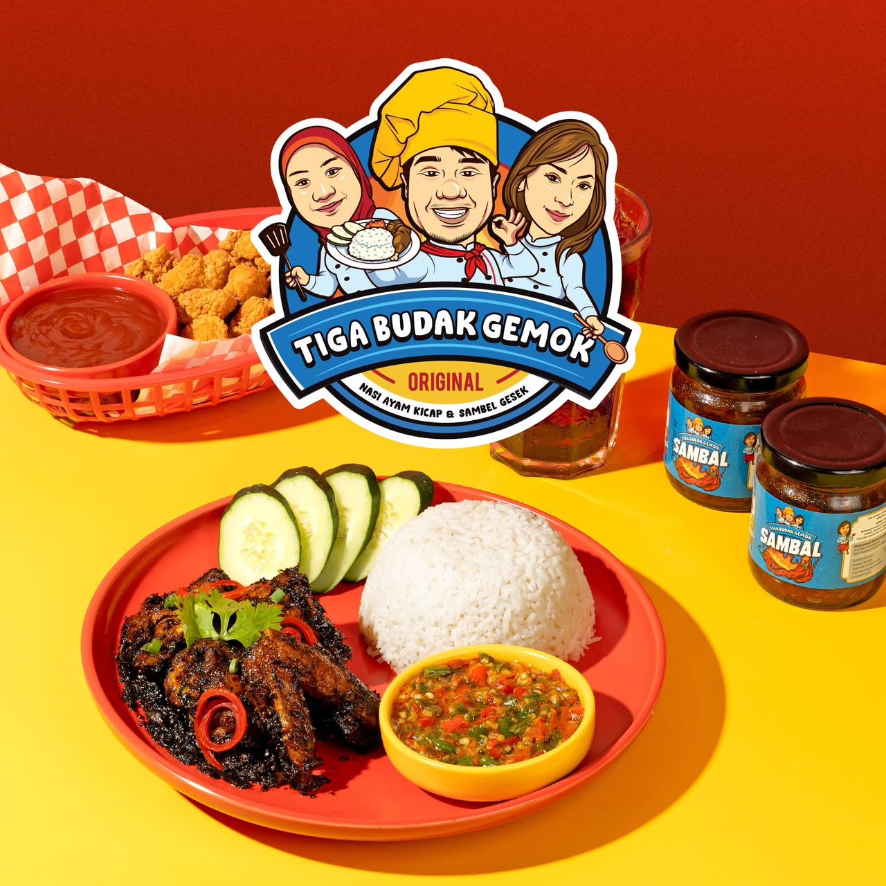 Tiga Budak Gemok (Seksyen 13 Shah Alam) vendor logo