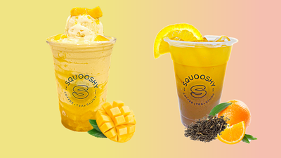 Squooshy Coffee.Tea.Slush - Angeles