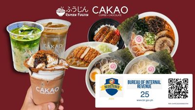 Ramen Fuujin and Cakao MNL - Arnaldo Highway