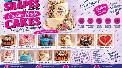 Cakes N Shapes By Maryam