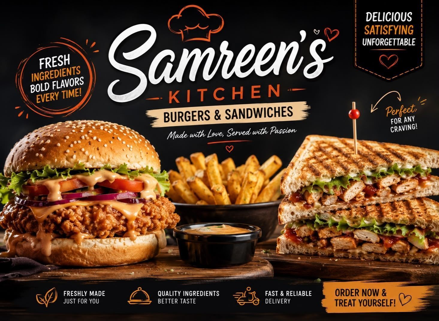 Samreen's Kitchen vendor logo