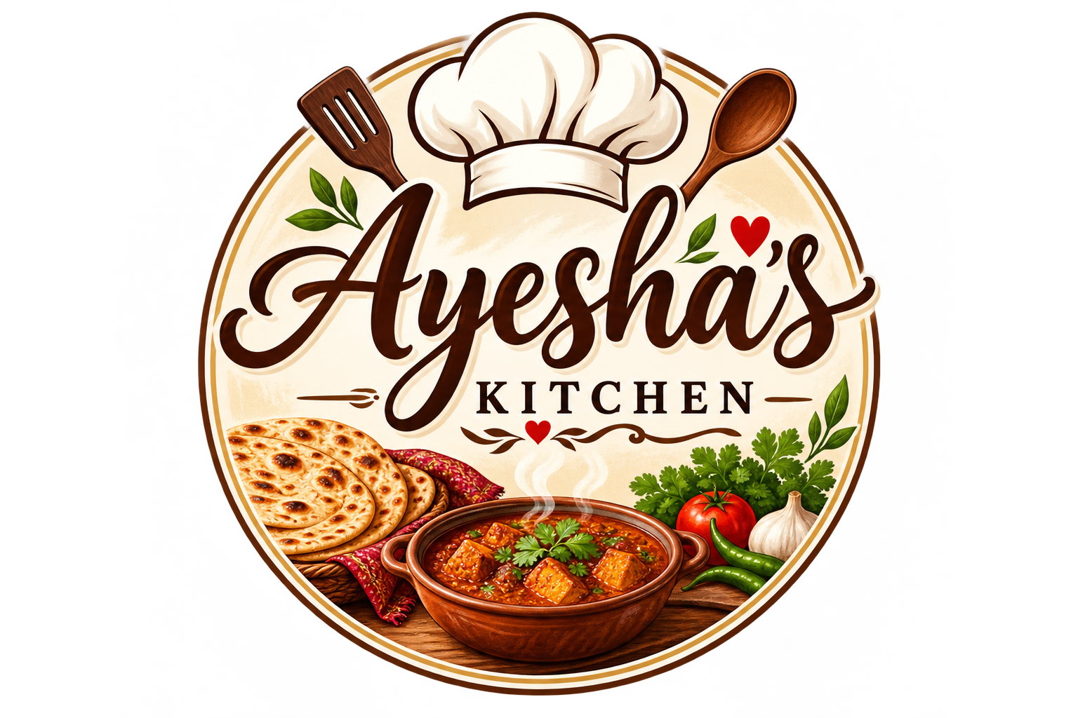 Ayesha's Kitchen vendor logo