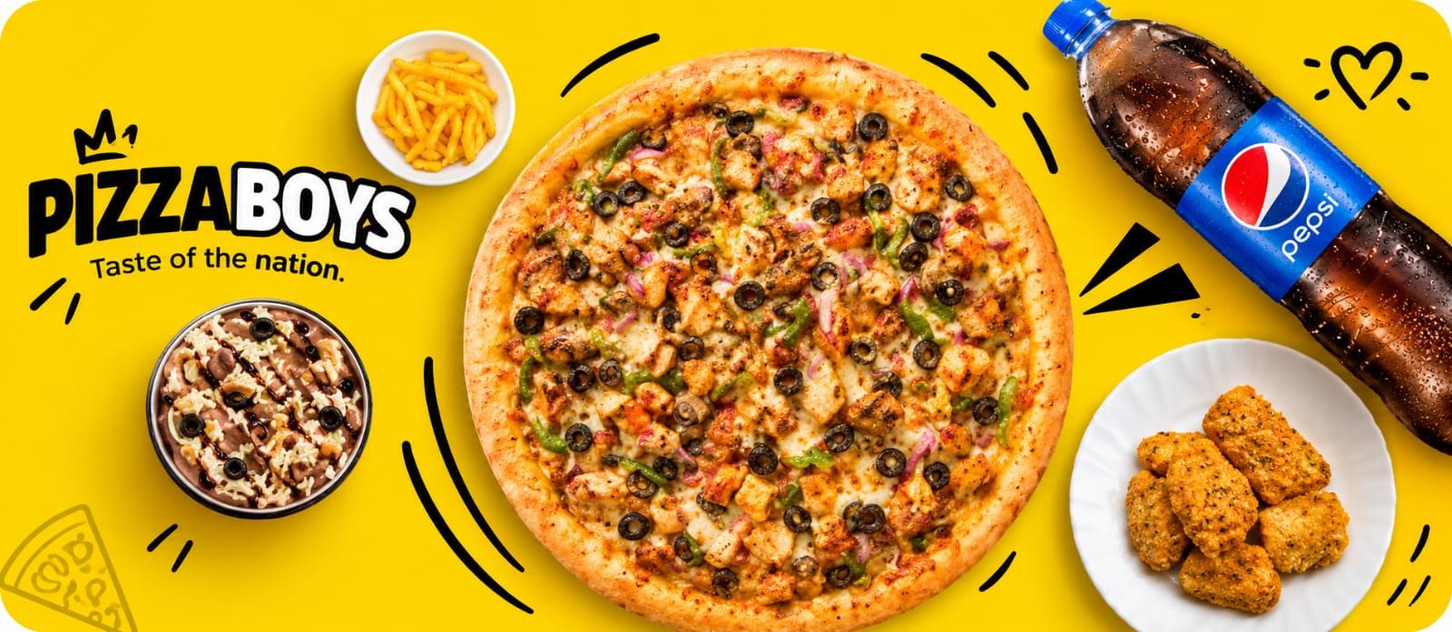 PIZZABOYS vendor logo