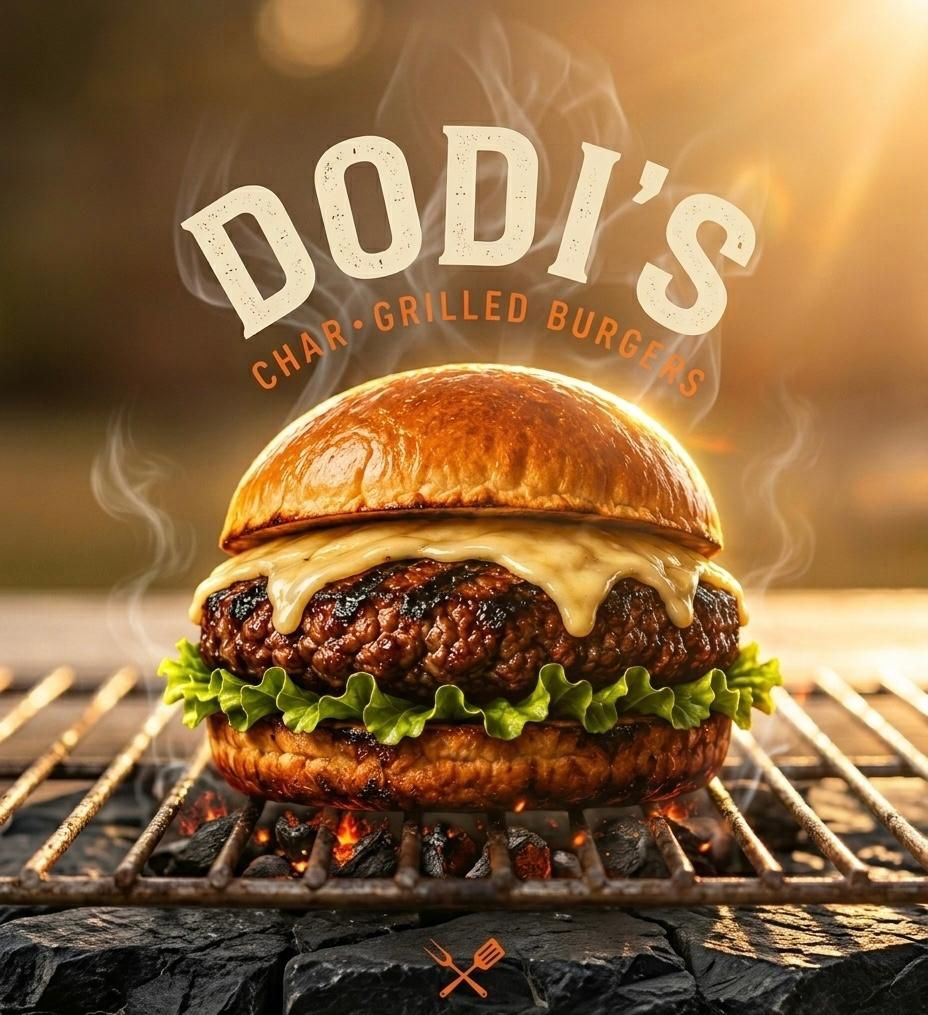 DODI’s Chargrilled Burgers vendor logo