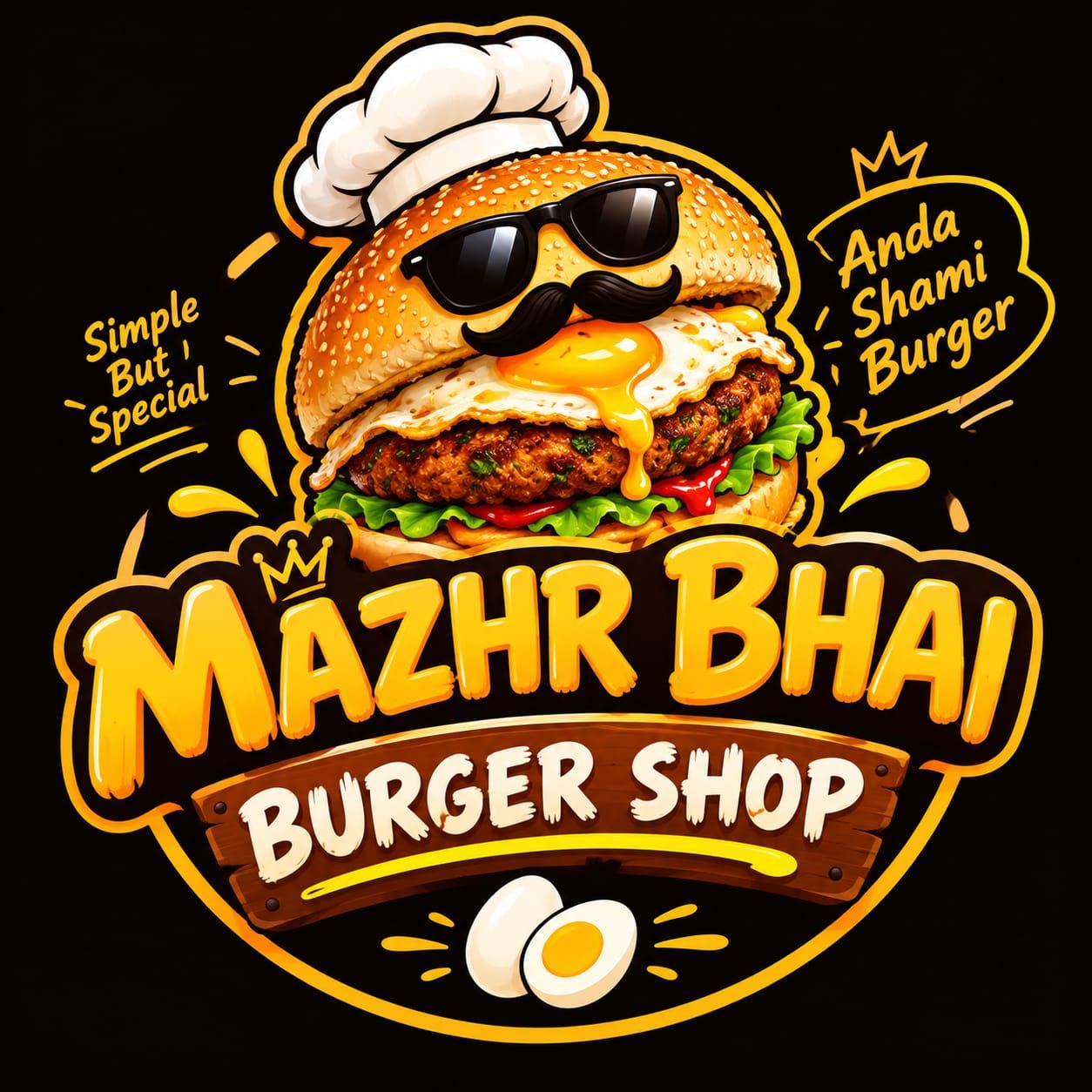 MAZR BHAI BURGER SHOP vendor logo