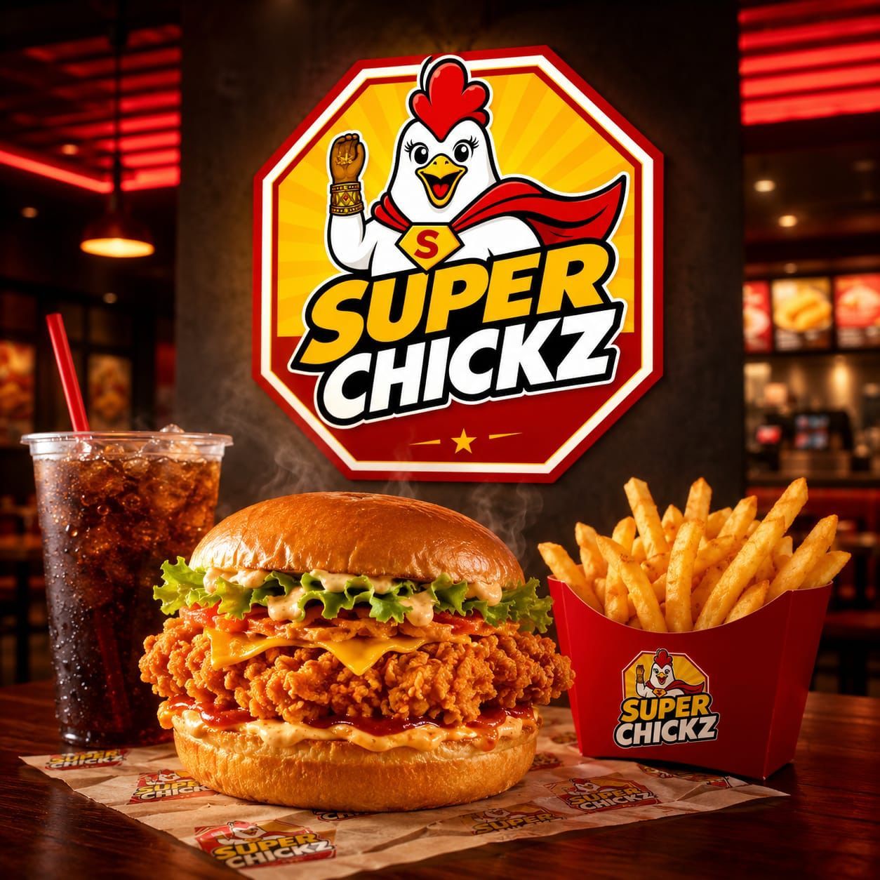 Super Chickz (Plaza Singapura) vendor logo