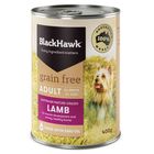 BLACK HAWK | LAMB (GRAIN FREE) FOR ADULT DOGS 400g (MP0BHC402)
