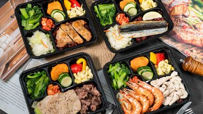 金飯碗輕食餐盒
