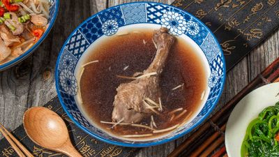 北大港原盅燉鴨湯