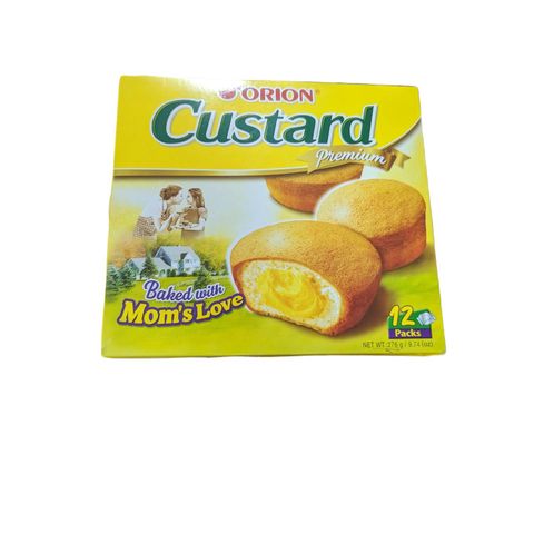Orion Custard Premium Cake 12 Pack 276g