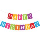 Happy Birthday Banner Large 10 Feet Blue 1 Piece