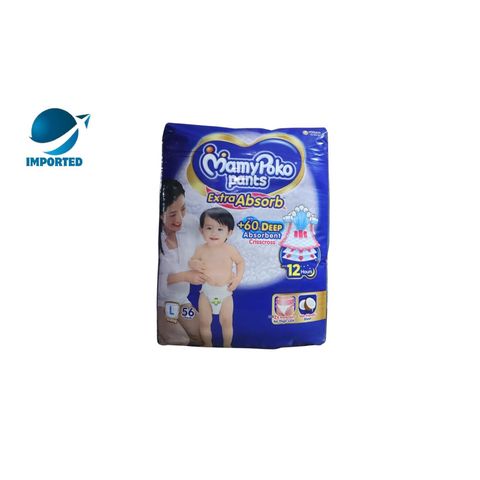 Mamy Poko Pants L 9-14kg 56 Pieces