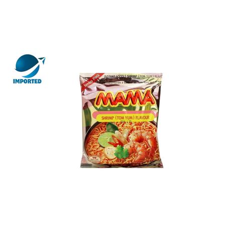Mama Tom Yum Shrimp Instant Noodles, 90g