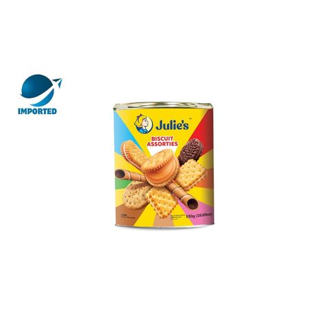 Julie's Biscuit Assorties Tin 530g